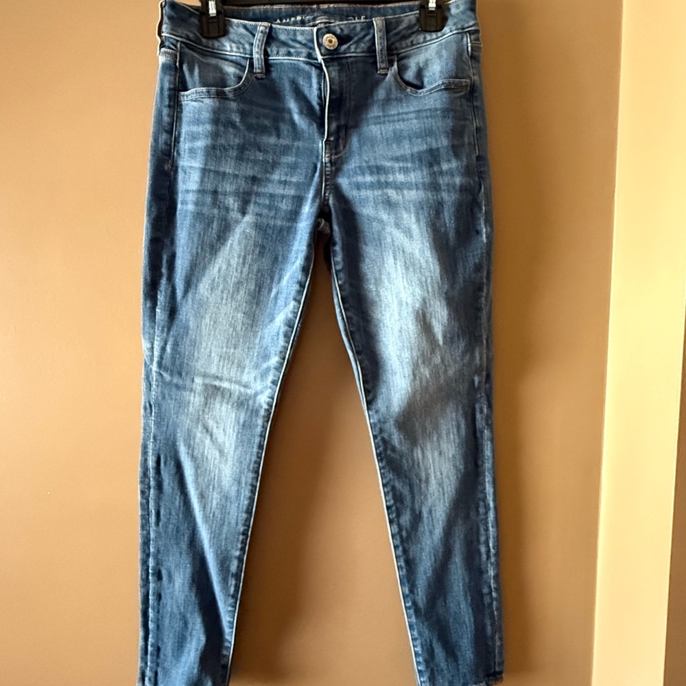 American Eagle Outfitters Blue Skinny Jeans